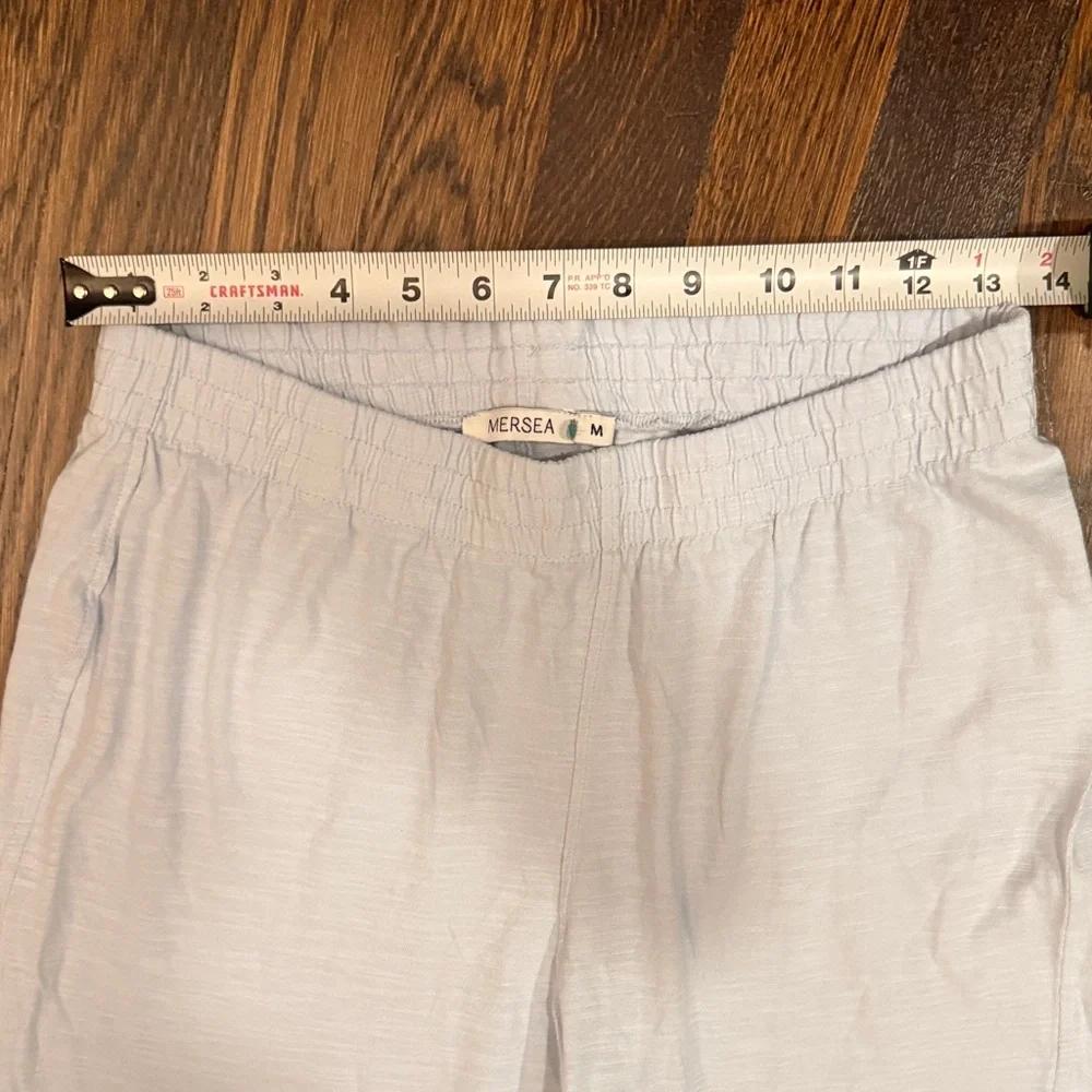 Mersea Women’s Traveler Wide Leg Pant in Light Blue